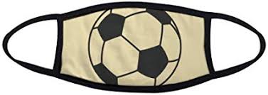 Maskierter Fußball